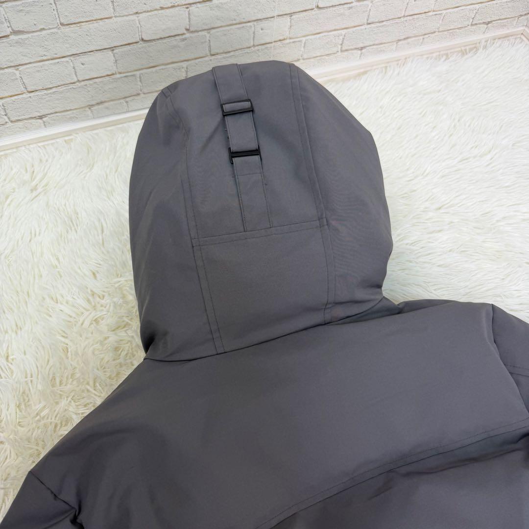 【現行品/美品】カナダグース マクミランパーカ ブラックレーベル グレー M