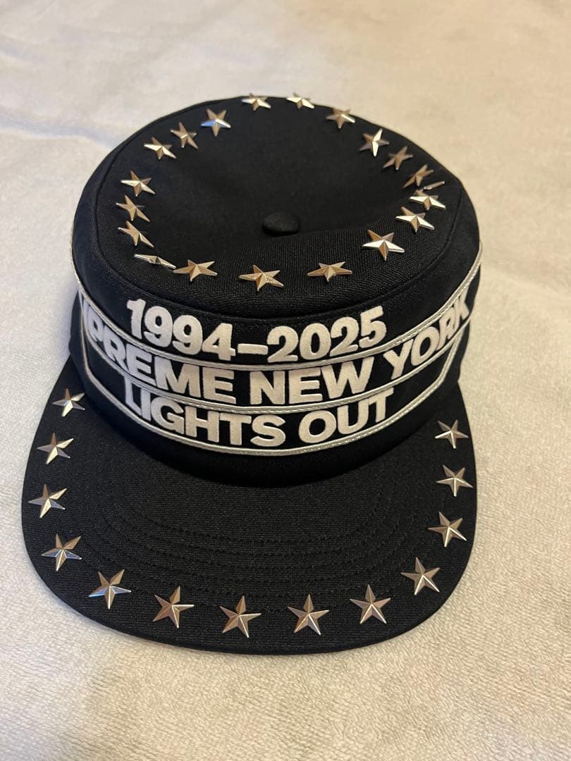 帽子 Supreme Stars Studded Pillbox Hat black