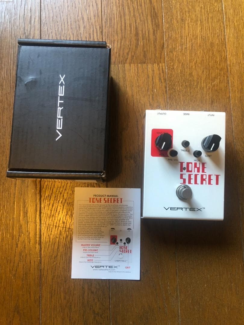 VERTEX Tone Secret オーバードライブ チューブスクリーマー