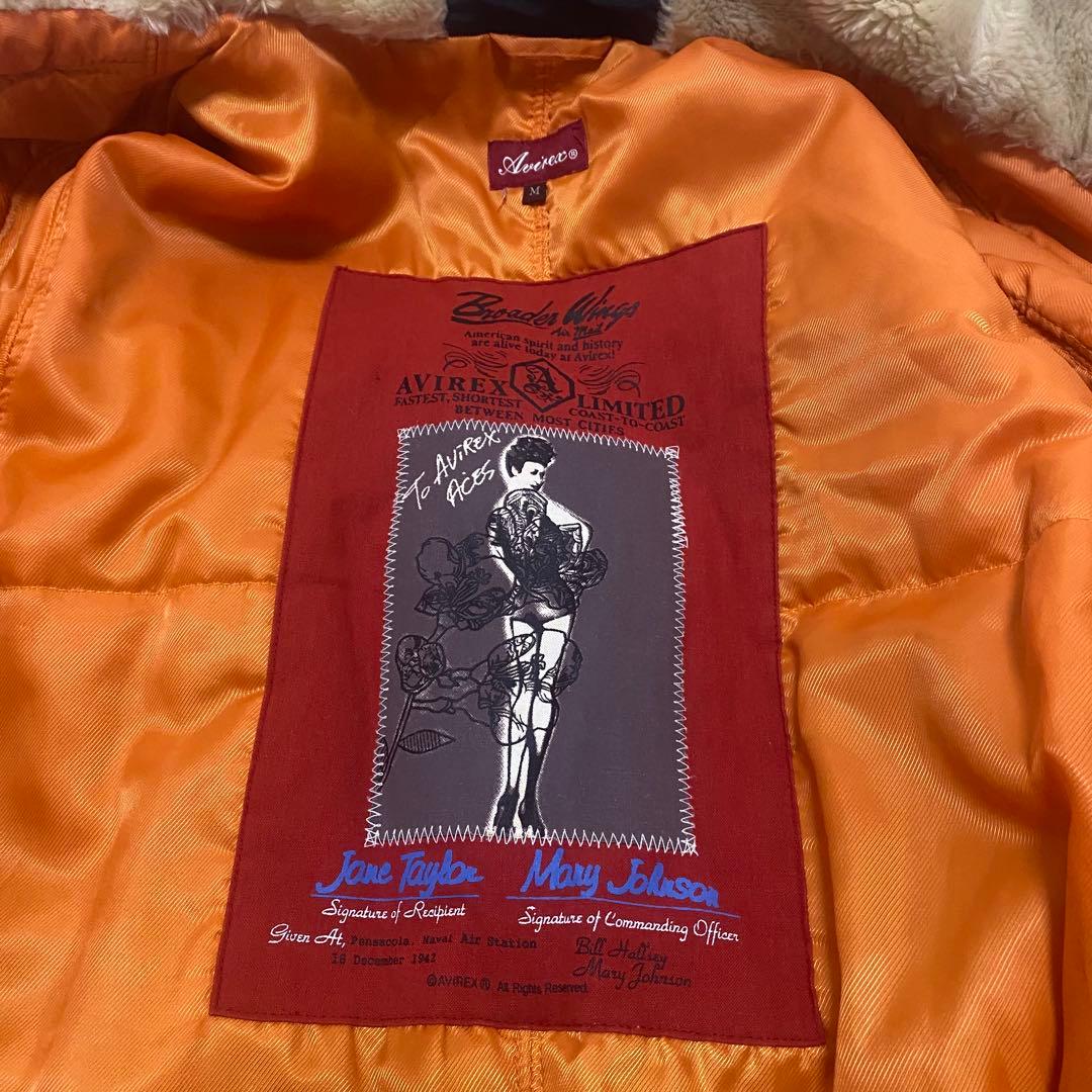 AVIREX N-3B モッズコート Mサイズ アヴィレックス 黒　レースアップ