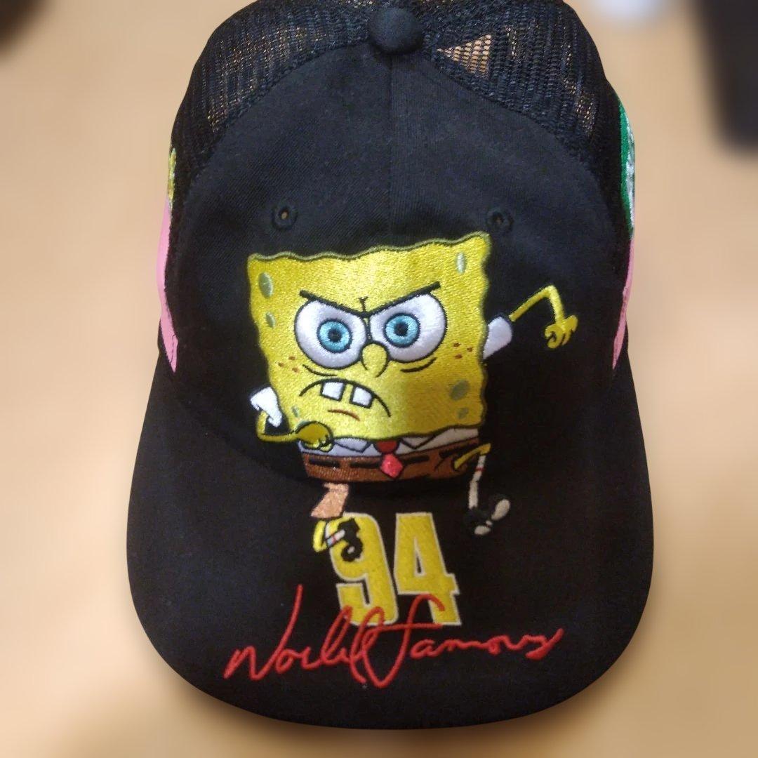 supreme　スポンジボブ　キャップ