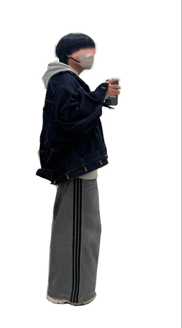 Eve衣装色違いbeautiful people ダブルエンドデニムブルゾン40