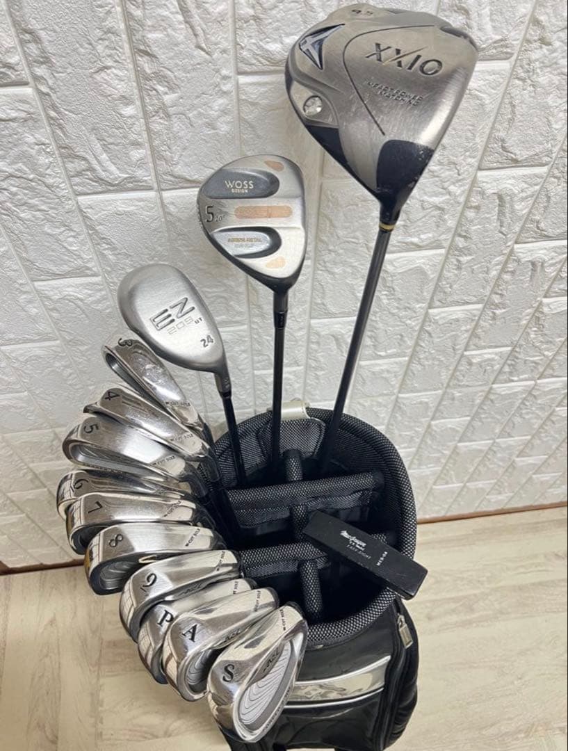 初心者おすすめ メンズ ゴルフクラブセット ダンロップ XXIO バッグ付