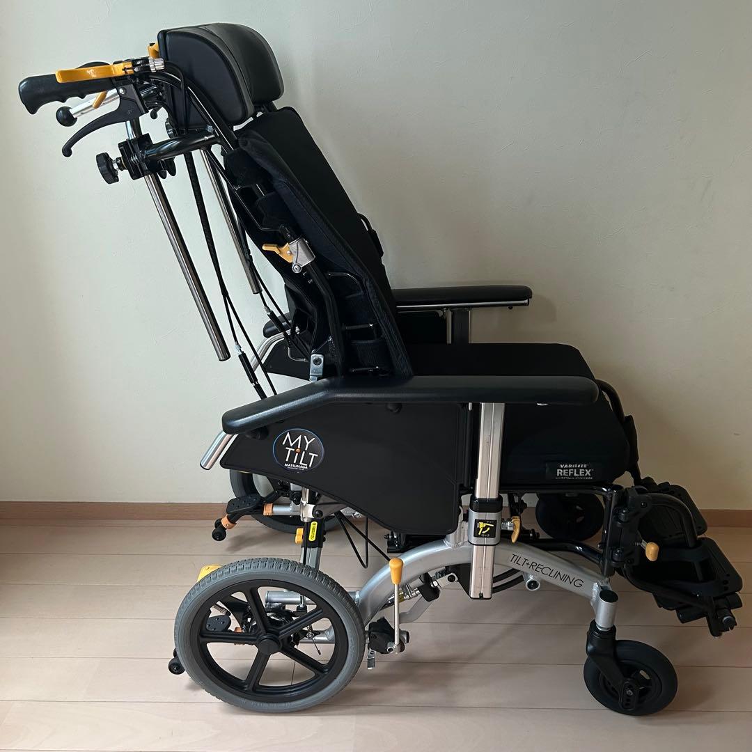 ティルト&リクライニング車いす マイチルトコンパクト3D MH-CR3D