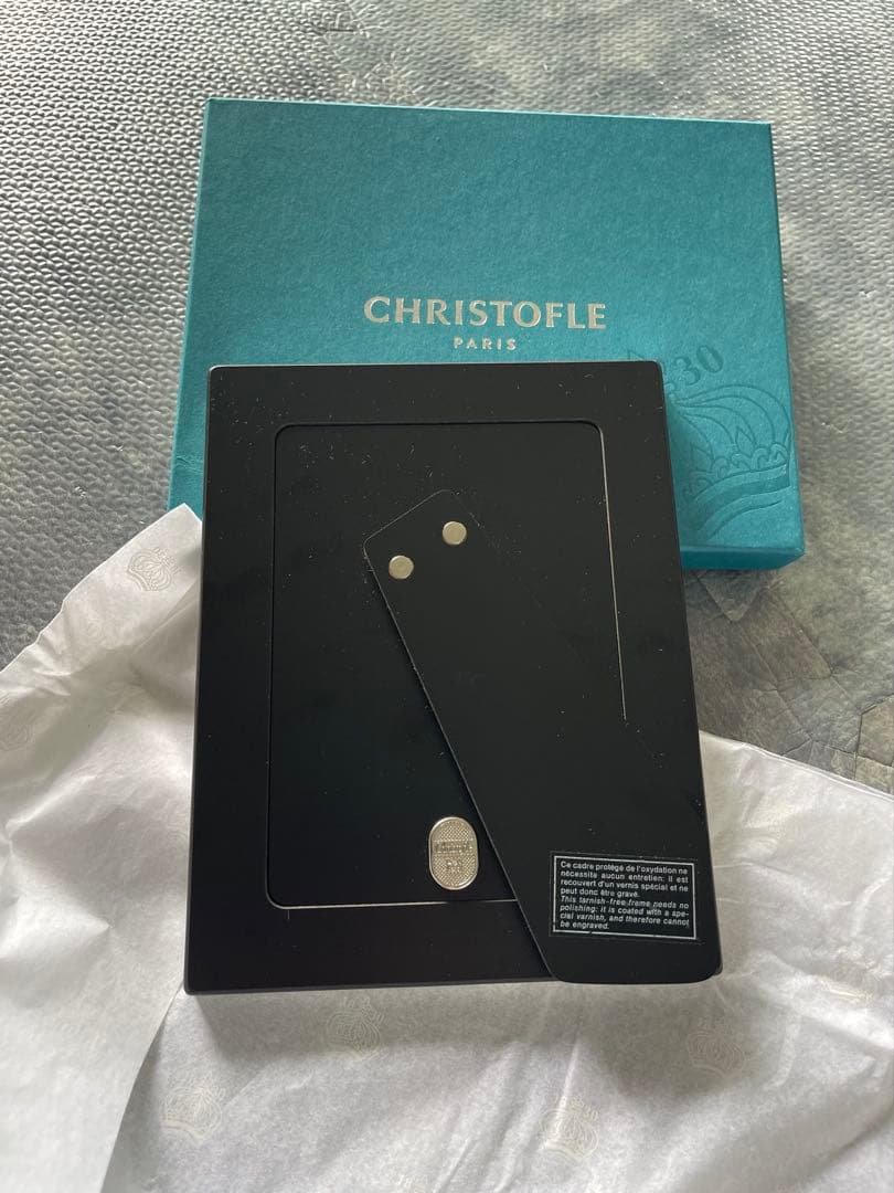 【新品未使用】Christofle シルバー フォトフレーム