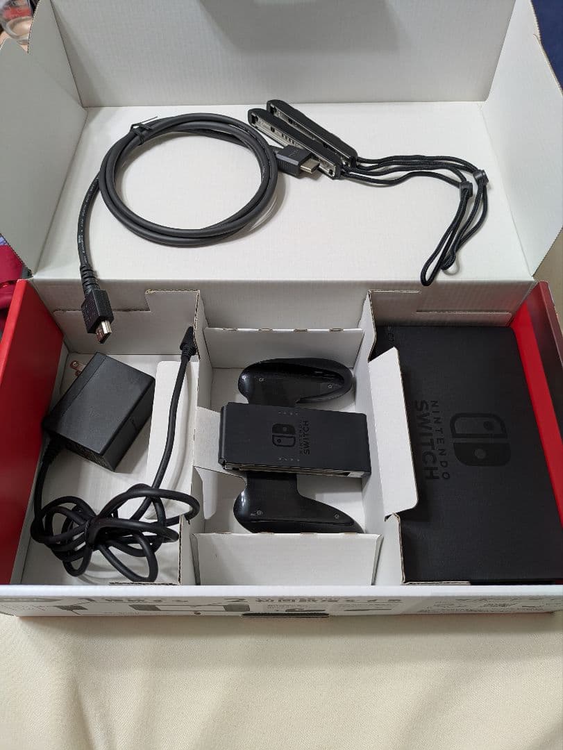 【初期化済】Nintendo Switch 本体 グレー Joy-Con付き