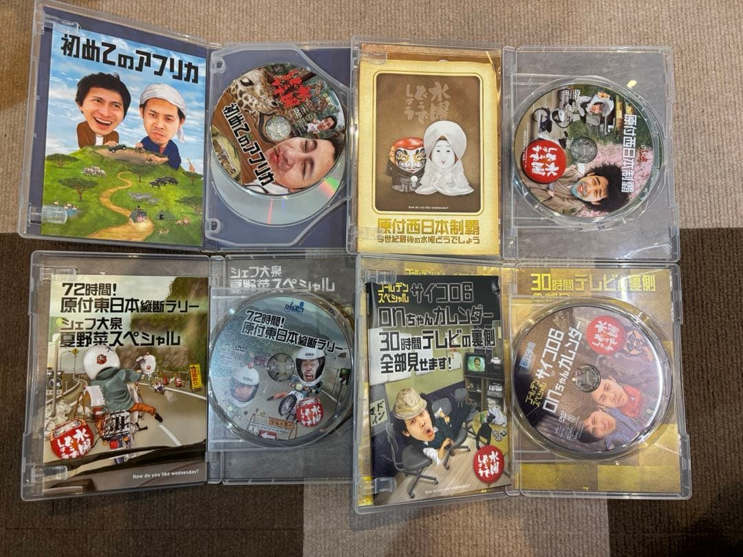 水曜どうでしょう コンプリートBOX Vol.2Vol.3 Vol.6その他8枚