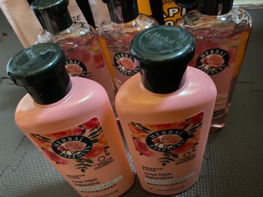 HERBALESSENCES シャンプー&コンディショナー400ml 5本セット