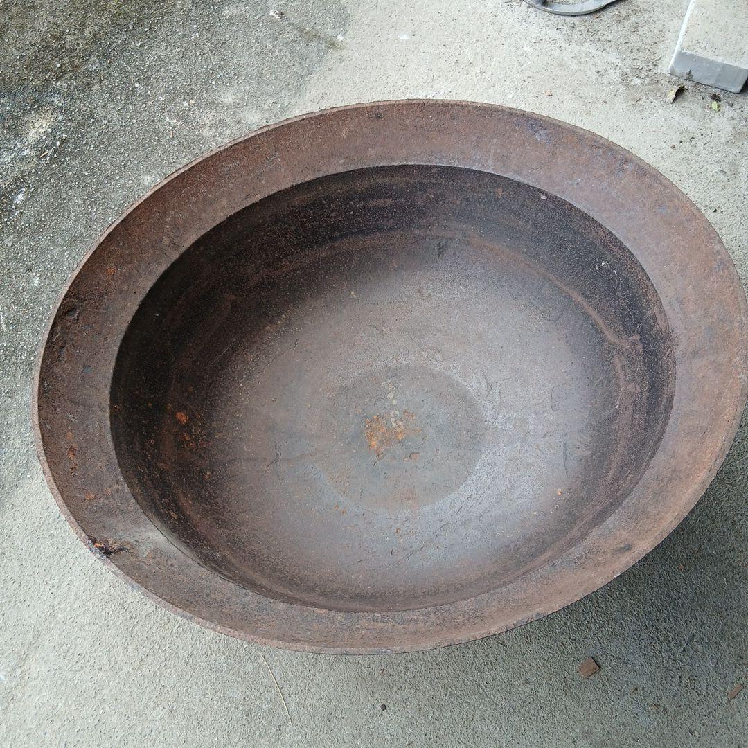 鉄製大鍋　大釜　鉄鍋