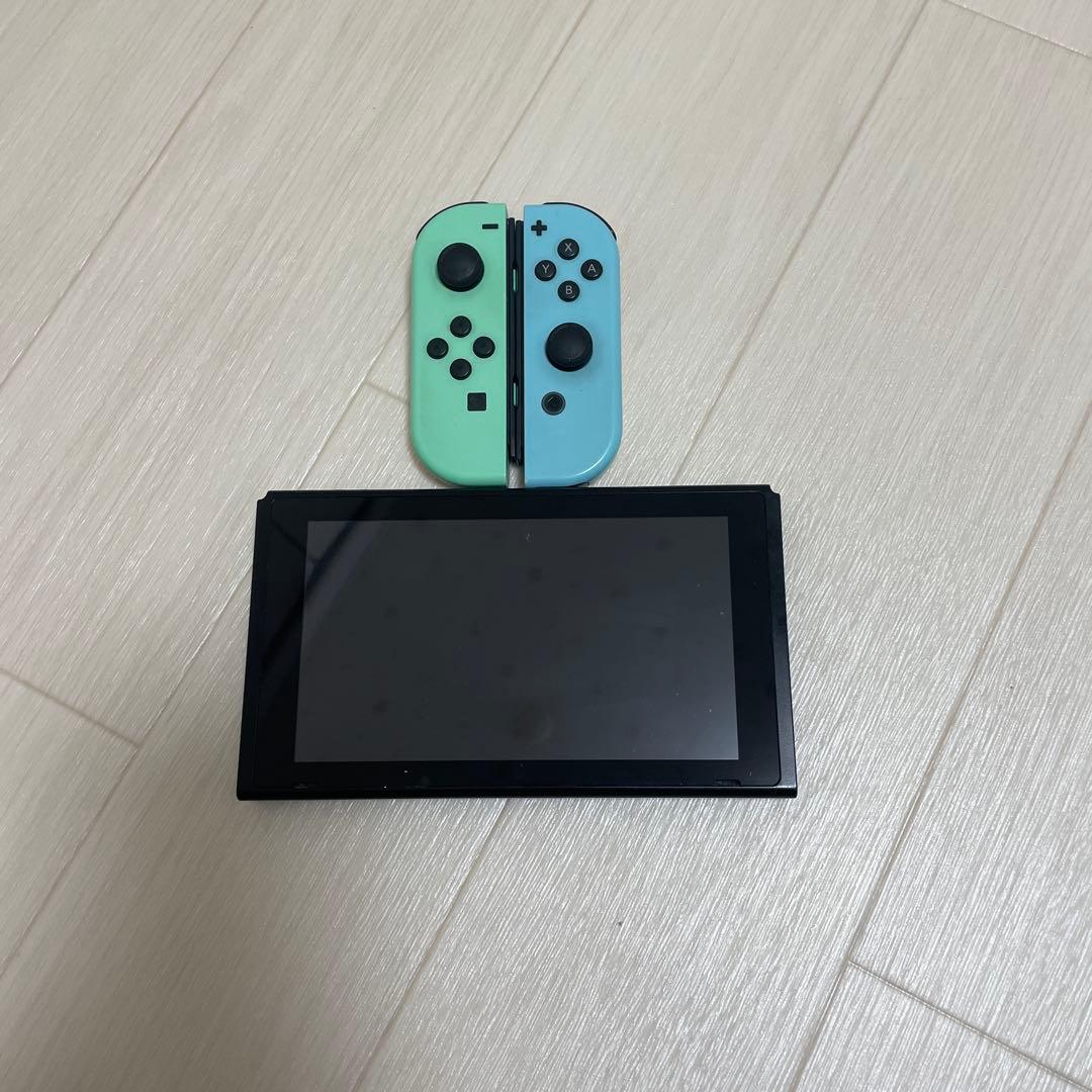 Nintendo Switch あつまれどうぶつの森 本体セット 充電器付き