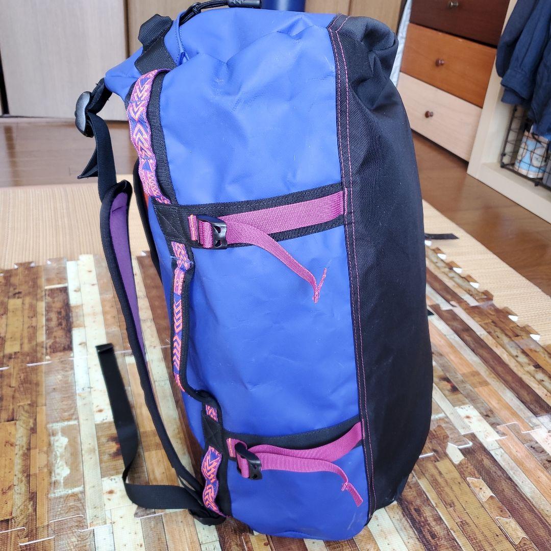 THE NORTH FACE 青 ダッフルバッグ50リットル