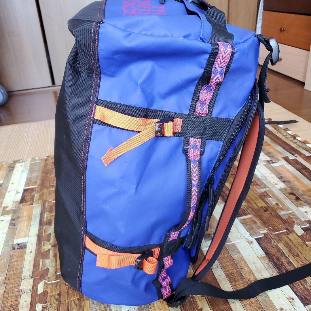 THE NORTH FACE 青 ダッフルバッグ50リットル