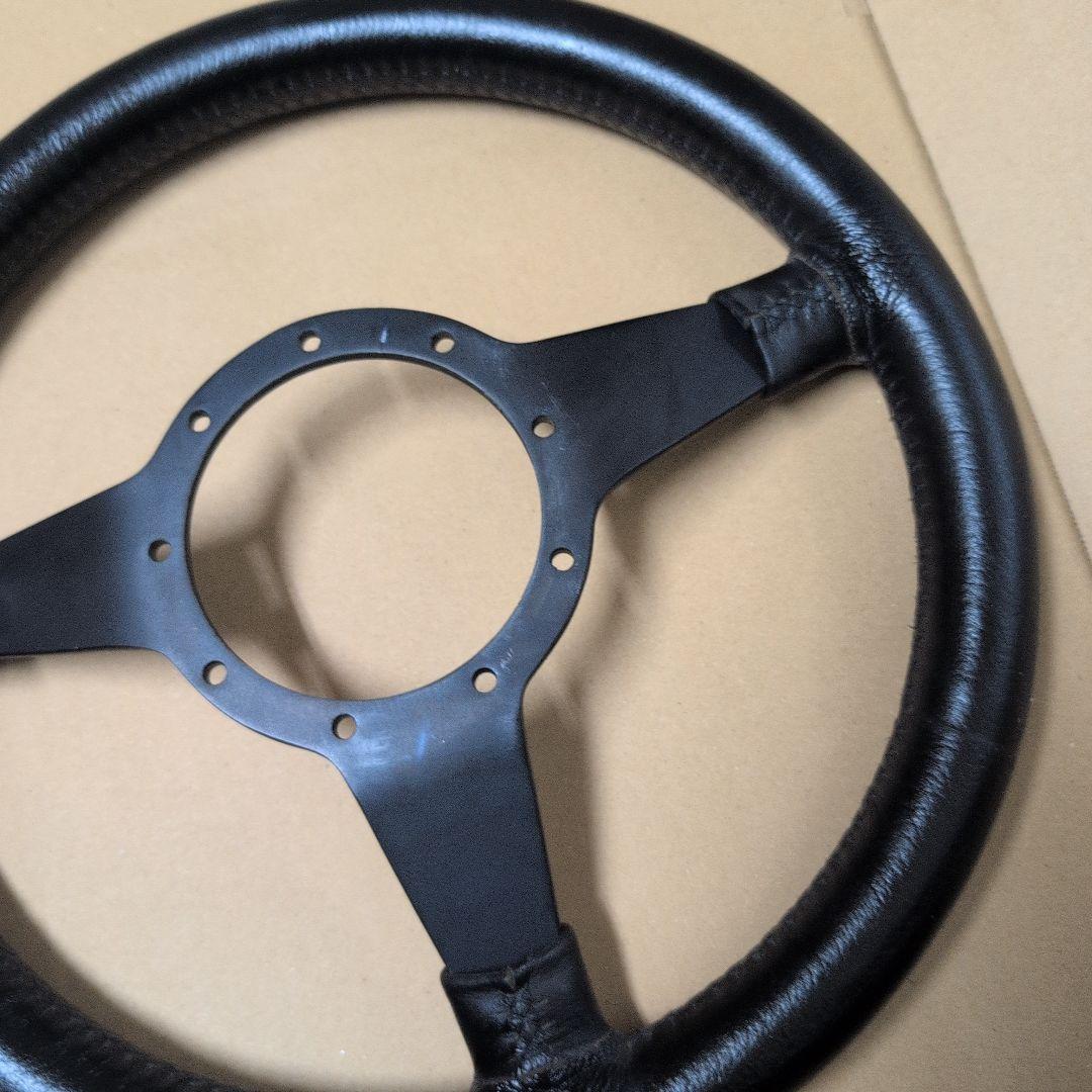 モトリタ　１３インチ　ブラック ステアリングホイール