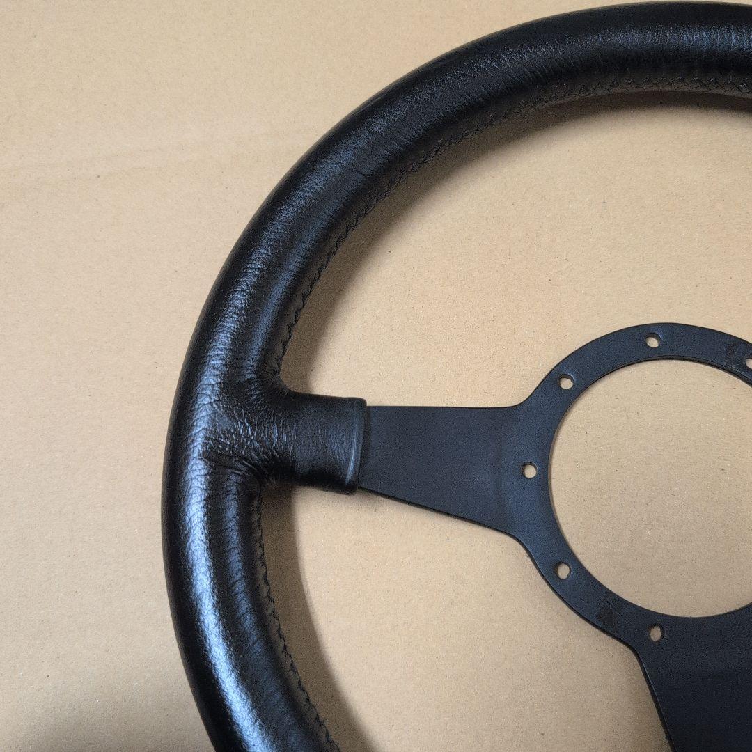 モトリタ　１３インチ　ブラック ステアリングホイール