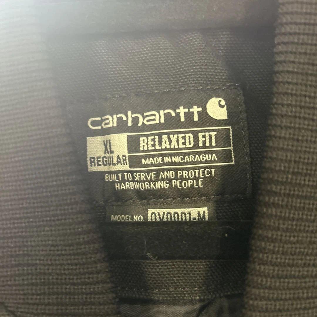 Carhartt ブラック ダックベスト XL