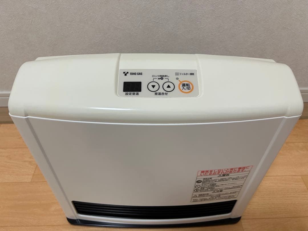 TOHO GAS ガスファンヒーター　RC-24FHC
