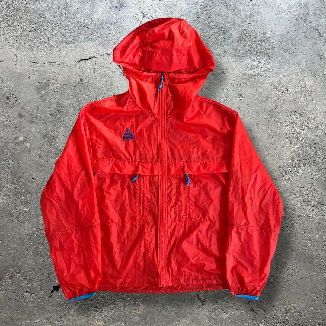 ジャケット・アウター NIKE acg tech nylon parka neon color