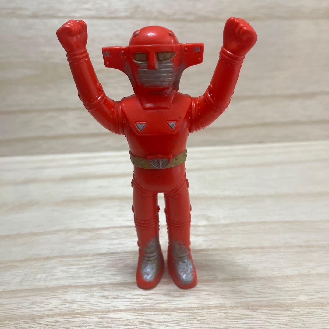 ヨネザワ製 レッドバロンソフビ ミドルサイズ 当時物