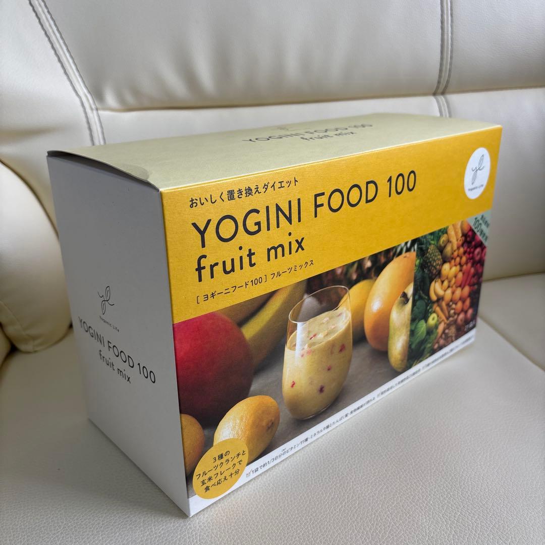 未開封3箱YOGINI FOOD 100 strawberry fruitmix