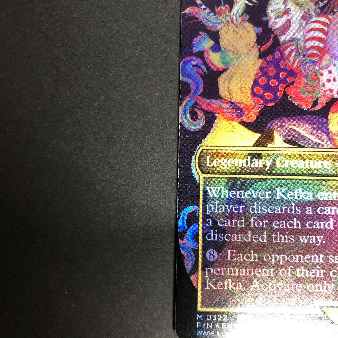 MTG 人造魔導士　ケフカ　ボーダーレスFoil 英語版