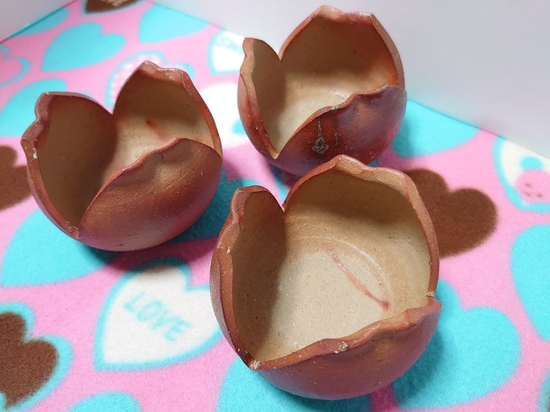 備前焼 人気作家 多久守 備前向付 小鉢 花皿 茶道具 懐石料理 食器