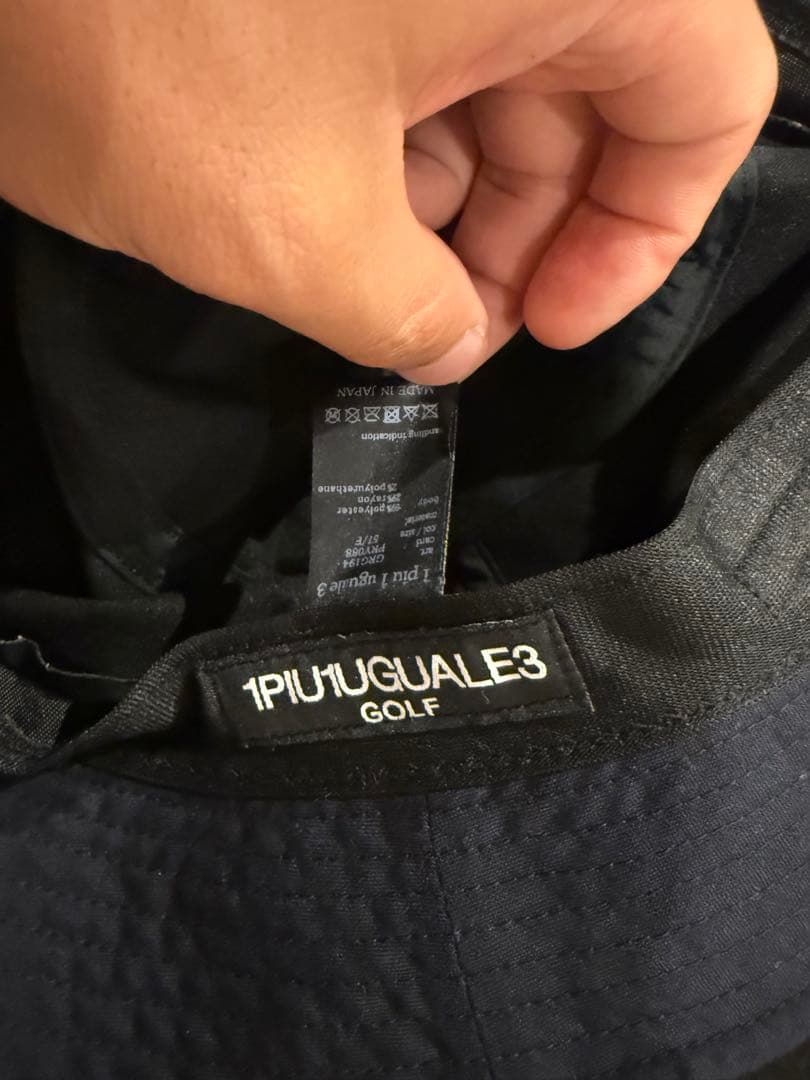 1PIU1UGUALE3 バケットハット ゴルフ