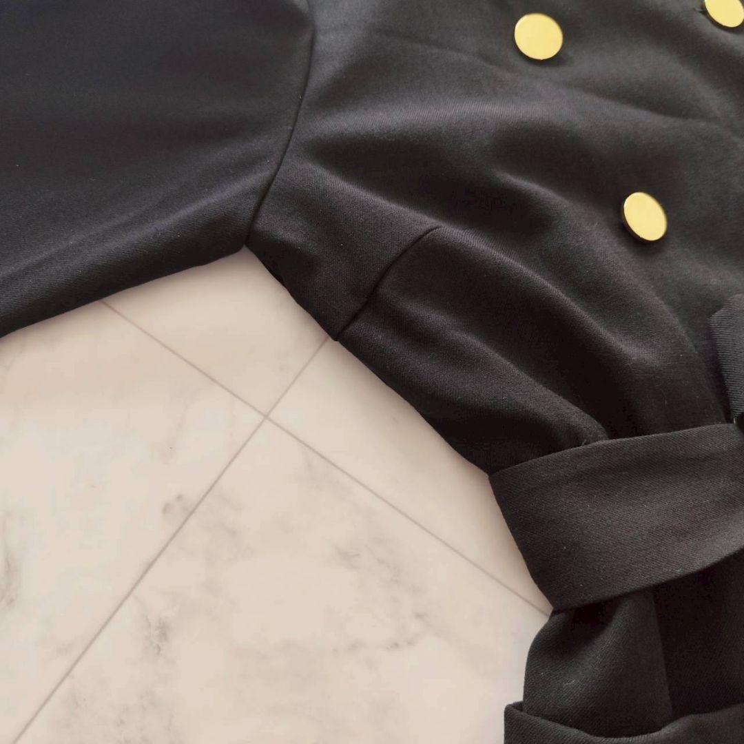 グレースコンチネンタル ウールタッチダブルワンピース