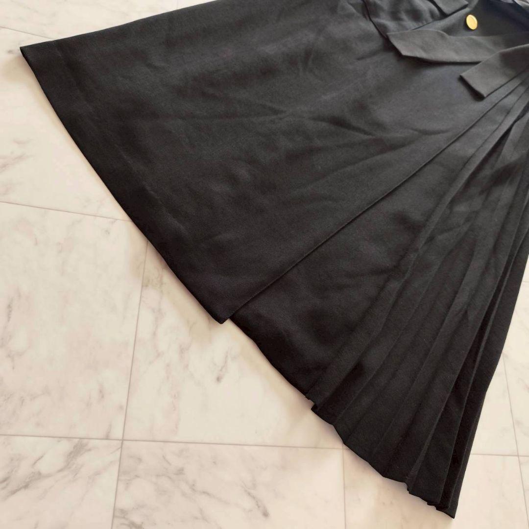 グレースコンチネンタル ウールタッチダブルワンピース