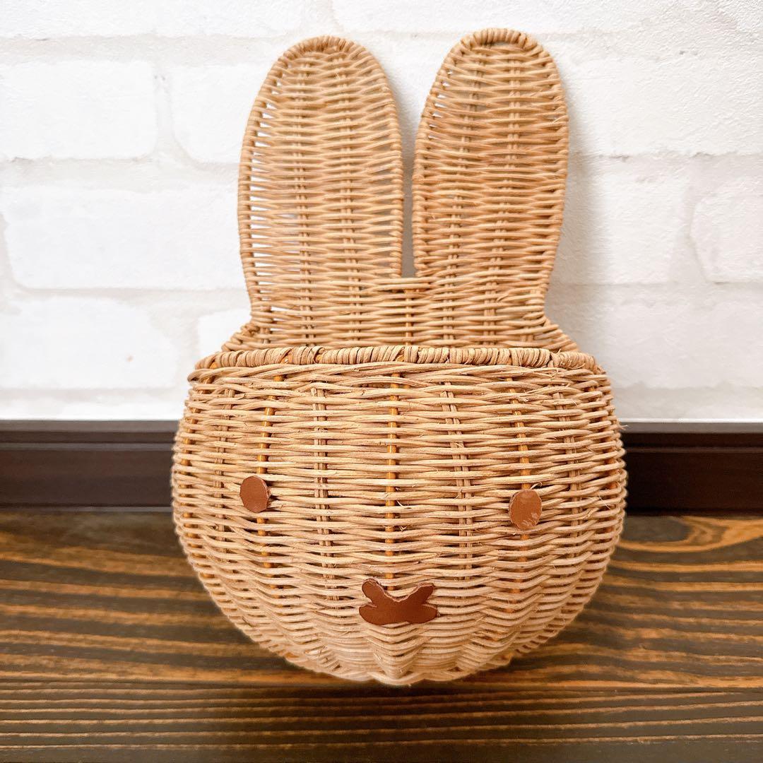 【最終お値下げ】ミッフィー　壁掛けバスケット　スタディオクリップ