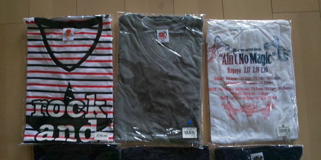 新品 B'z Ｔシャツ３１枚（２５枚がLサイズ・６枚がXLサイズ・同商品有り）