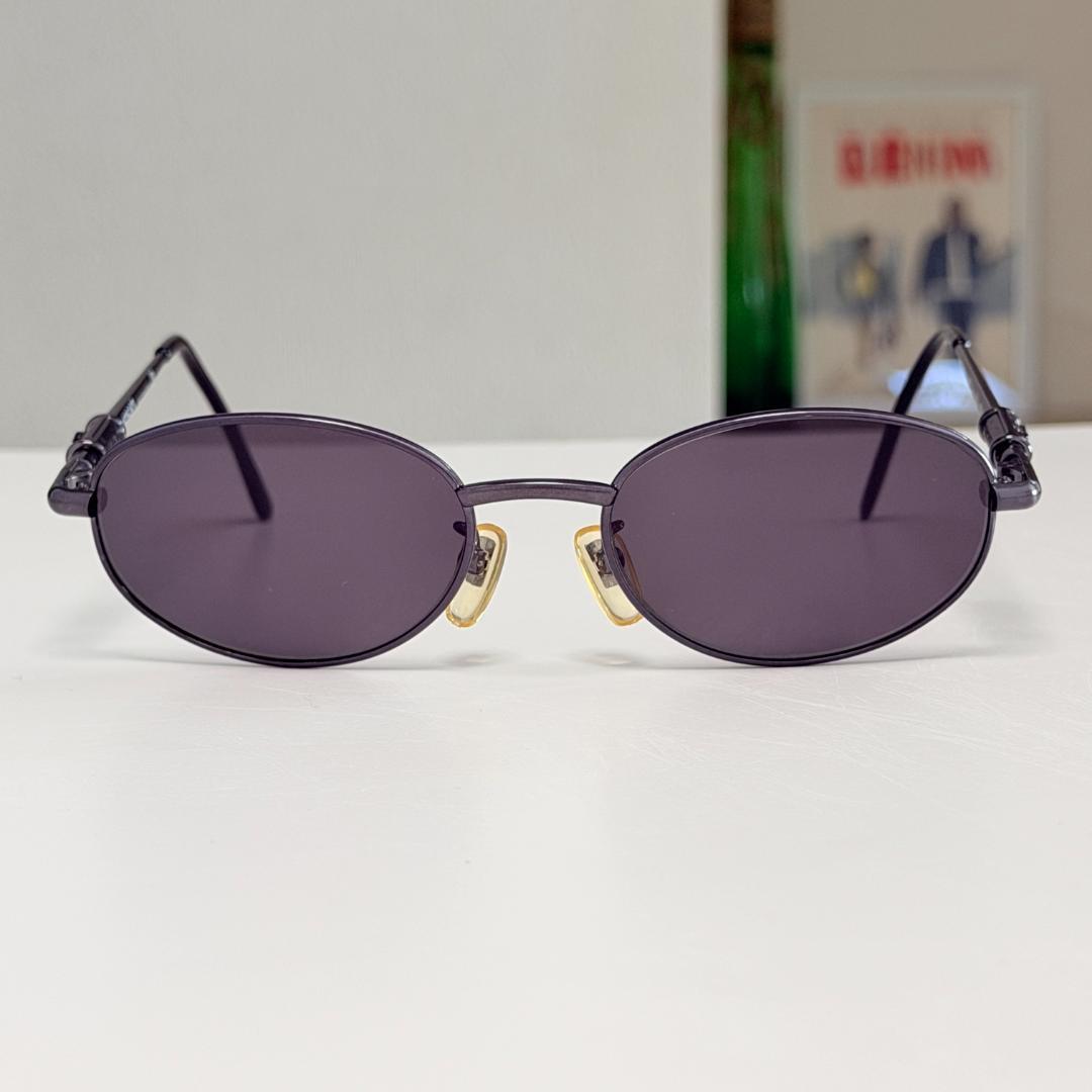 VERSACE ヴェルサーチ オーバル型 サングラス ヴィンテージ S14