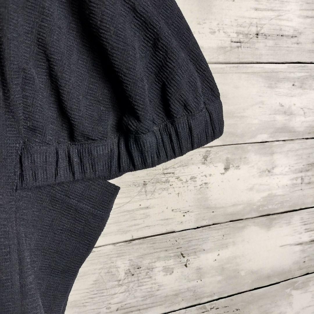 AD1990 トリココムデギャルソン ロングワンピース ジップ ドルマンスリーブ