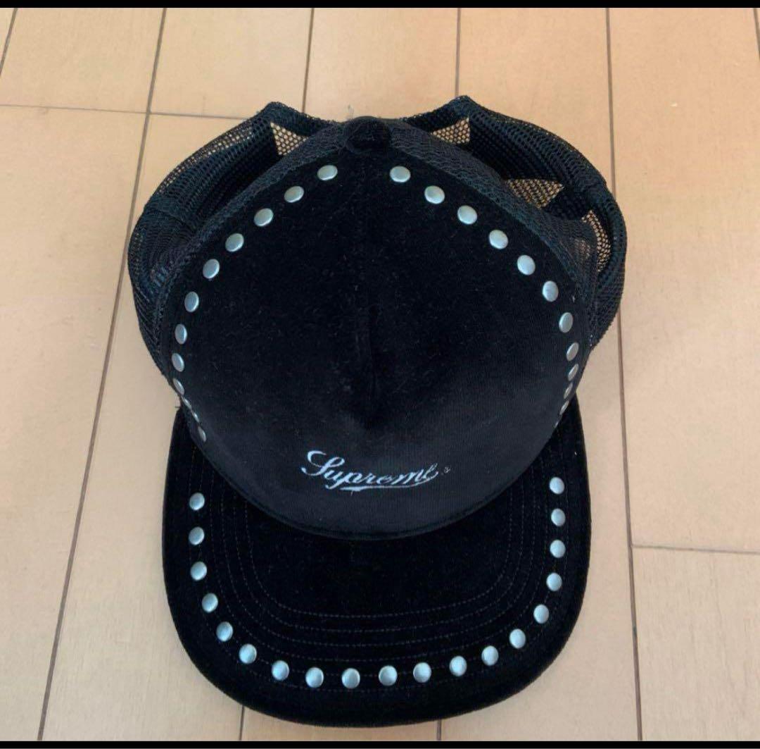 帽子 supreme Studded Velvet Mesh Back 5 Panel