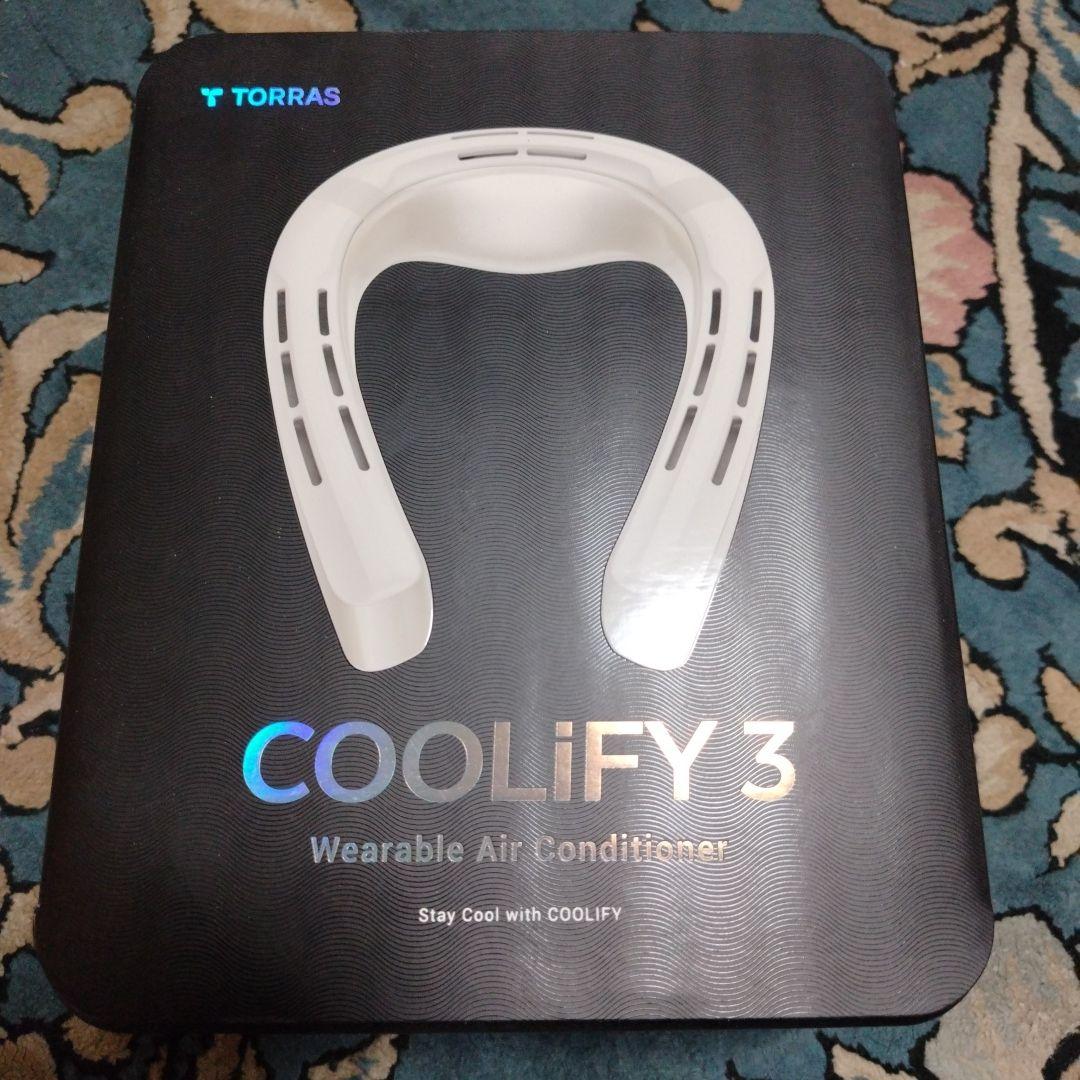 TORRAS COOLIFY3 ネッククーラー ホワイト 暖房 冷房