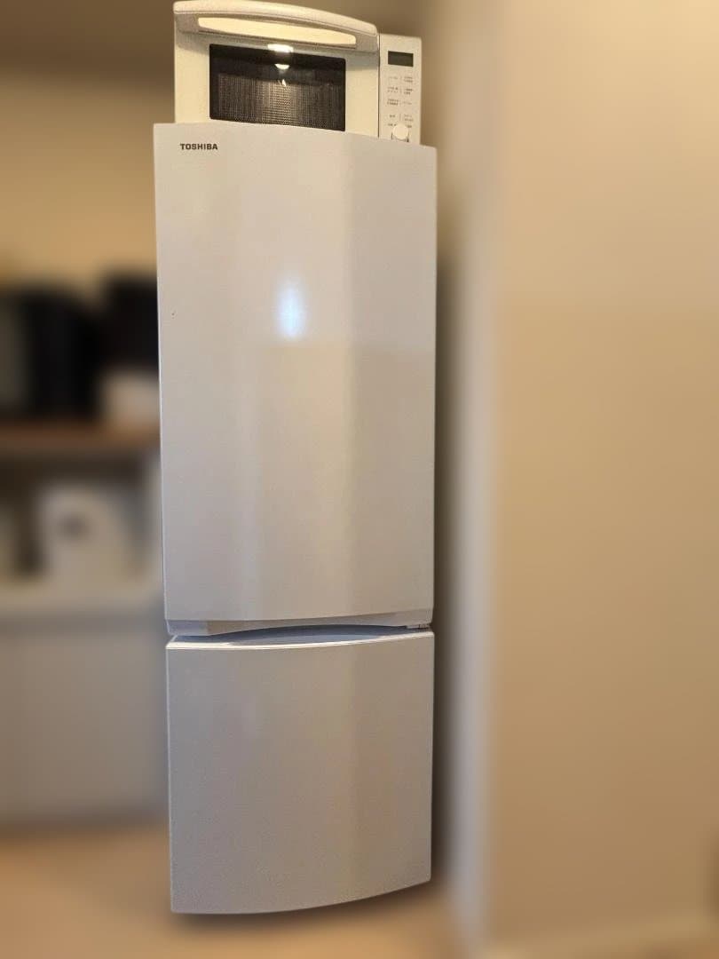 【2023年製】東芝 170L 冷蔵庫 / GR-V17BS / マットホワイト