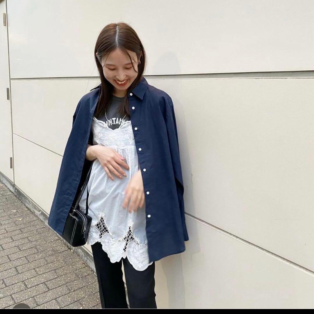 ミ*ナ様 SLOBE IENA カット刺繍キャミソールブラウス