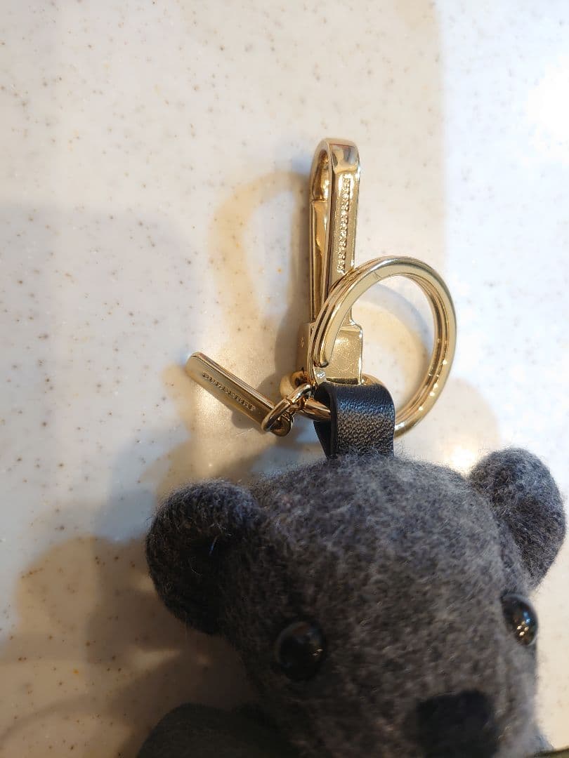 BURBERRY テディ ベア キーホルダー 美品 バーバリー チャーム