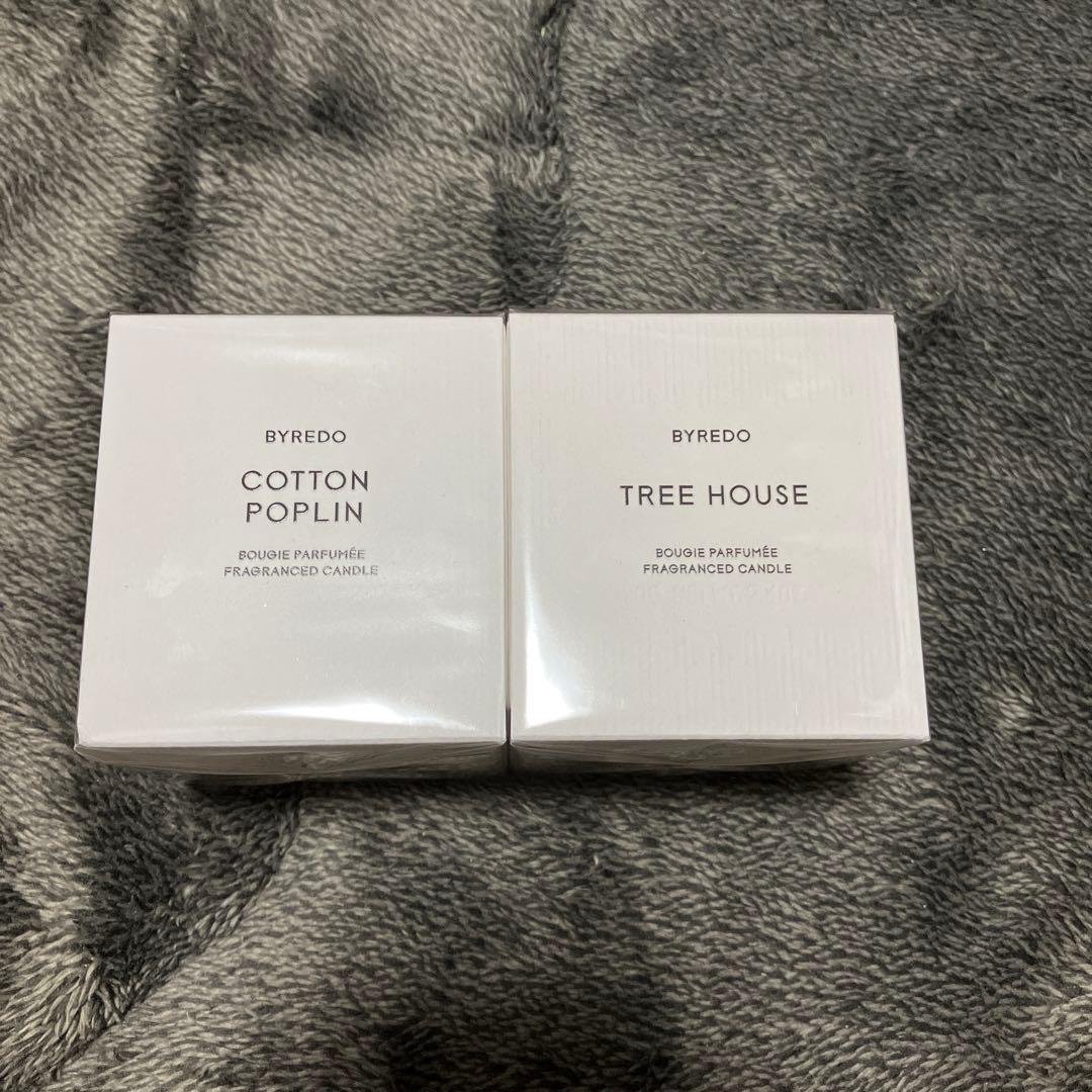 バイレード　キャンドル　ツリーハウス&コットンポプリン セット　70g