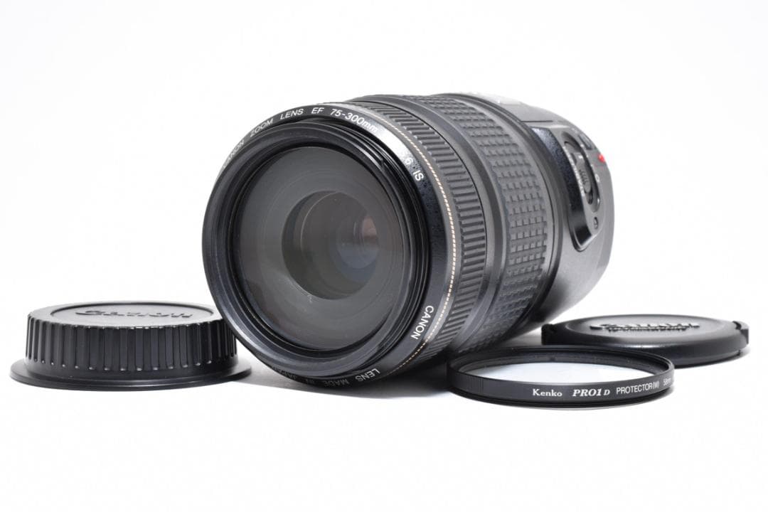■美品■キヤノン　Canon EF 75-300mm F4-5.6 IS USM
