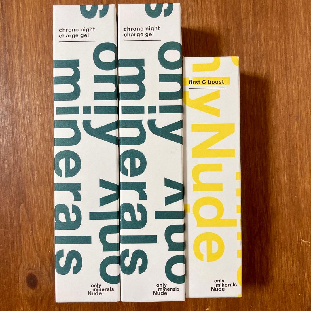 only minerals Nude クロノナイトチャージジェル　ファーストC