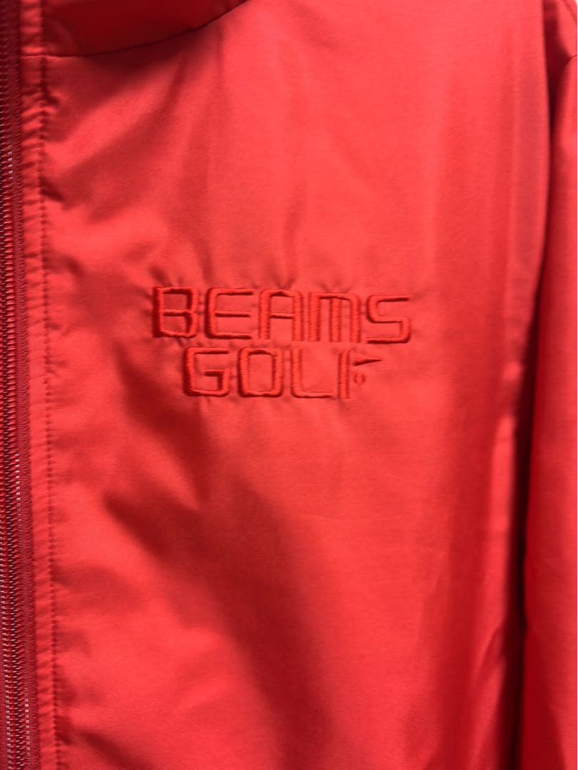 BEAMS GOLF ビームス レッド ジャケット ゴルフ ブルゾン L