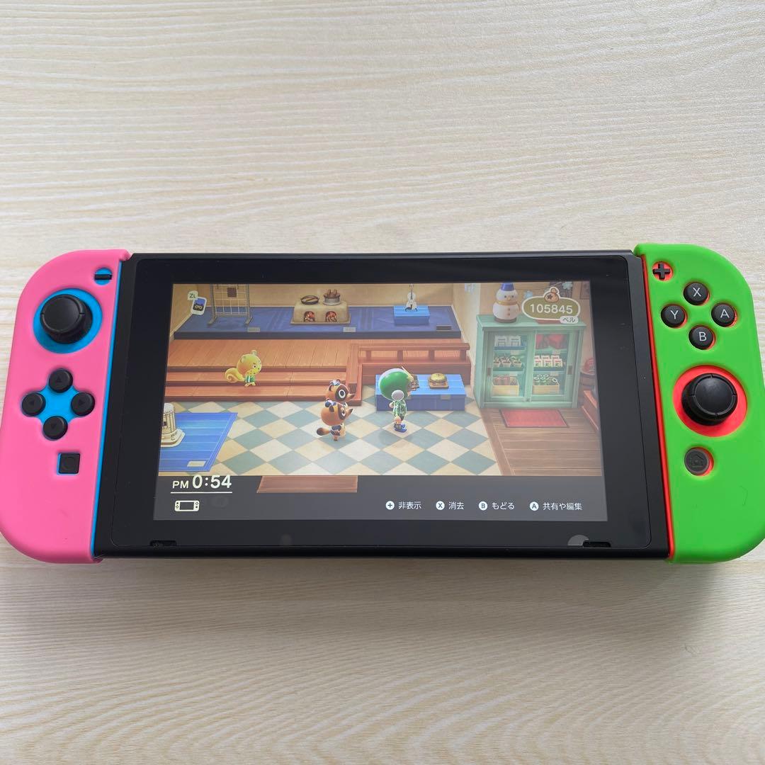 Nintendo Switch 本体 青/赤 Joy-Con付き　美品