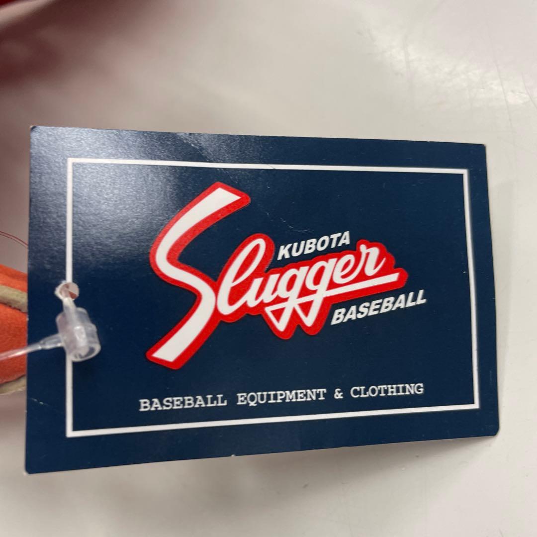 久保田スラッガー　ジュニア用軟式野球グローブ オレンジ 左投用