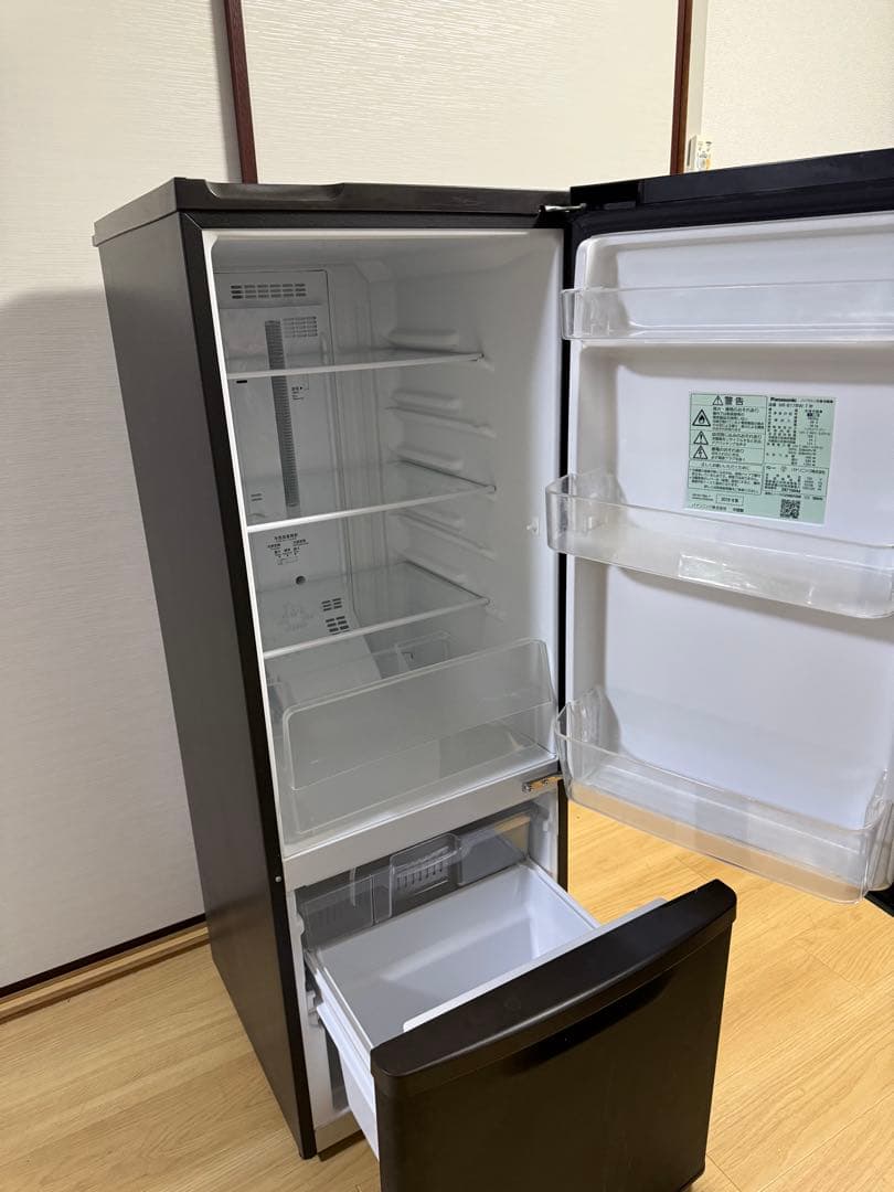 Panasonic 冷蔵庫 NR-B17BW-T 2019年 168L