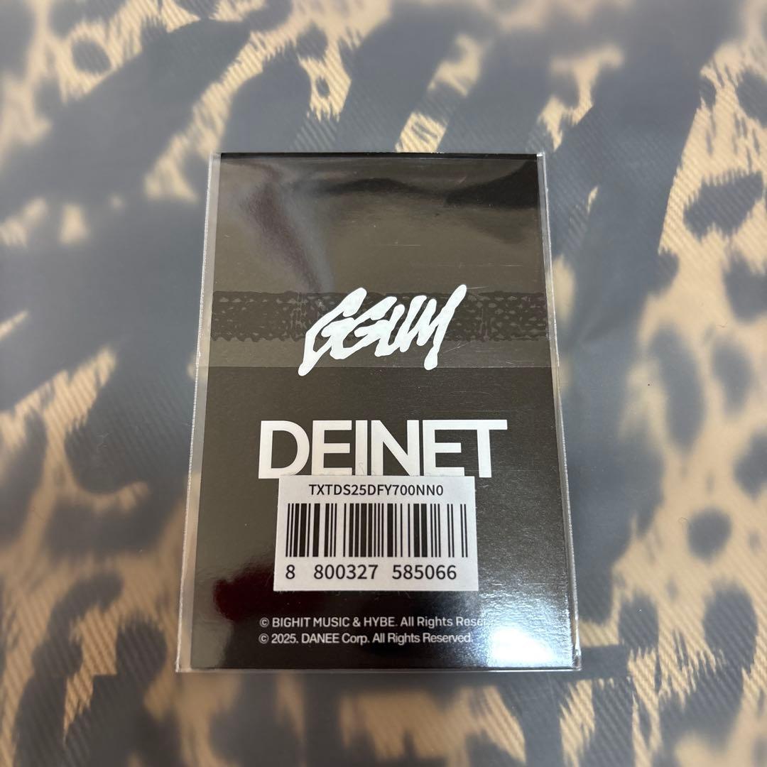 TXT ヨンジュン　GGUM X DEINET エコバッグ　特典トレカ付き