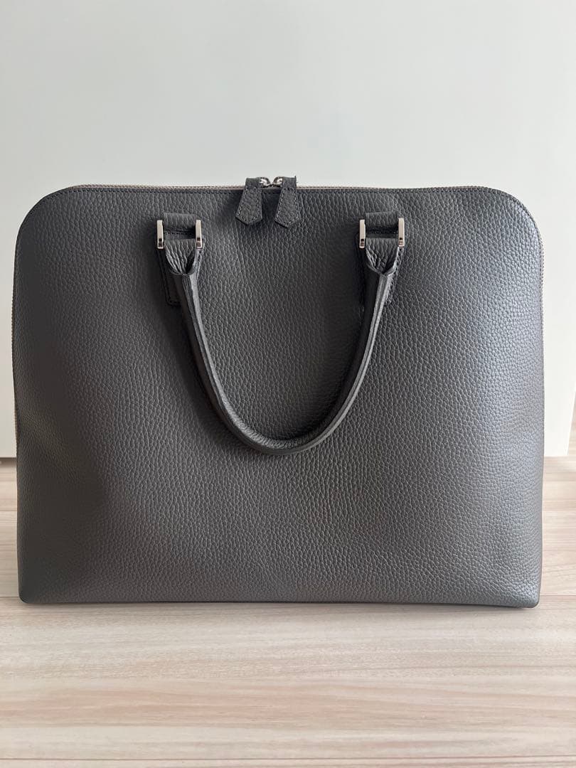 UNITED ARROWS レザーラウンド バッグ ブリーフケース