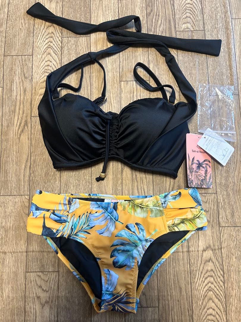 ✨美品✨ San-ai Resort 水着上下セット　ビキニ　日本製