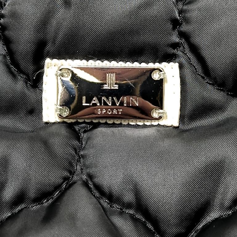 ランバン スポール　ゴルフ　レディース　ライト ダウンジャケット　38サイズ　黒