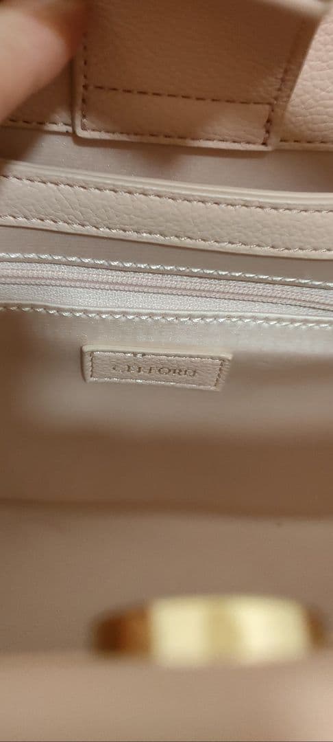 セルフォード リュタンビジュースタッズハンドバッグ　ピンク