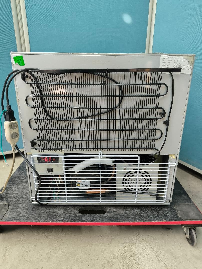 ディスプレイ冷凍庫 55L LEDライト ガラス扉 前開きフリーザー 　SD55